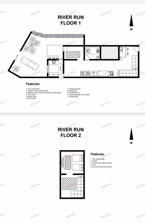 RiverRun Home Bogor Eksteriør billede